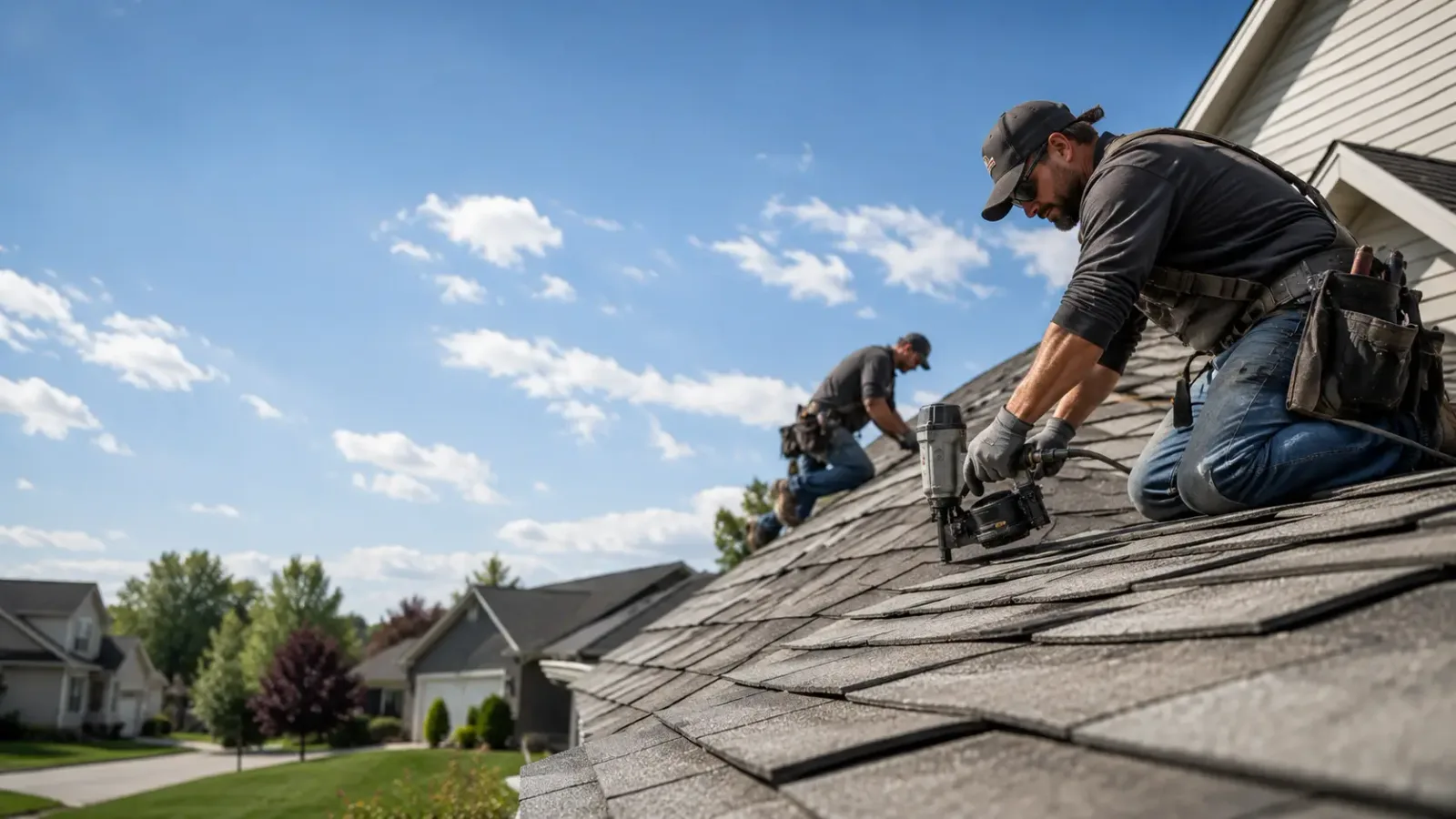 Storm Damage Roof Repair in Victor, NY near me